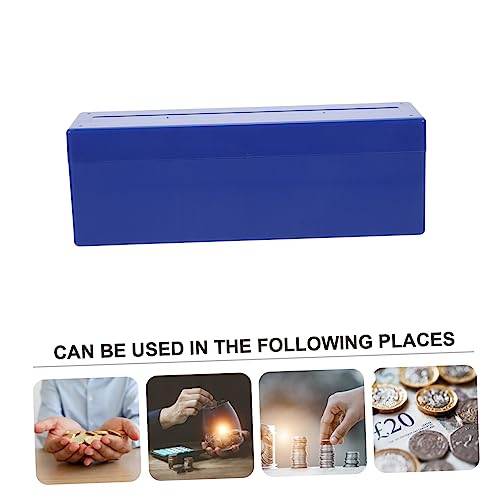 Caja plástica para almacenamiento de monedas TEHAUX miniatura 2