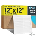EZ-FLO 12×12 Steel Return Air Grille