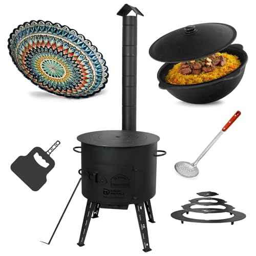 Ø40cm Uchag 2mm stahl Utschak mit Adapter-Ringe Abzugsrohr 12L Kazan rund Kasan Utschag Feldküche Feuerstelle Campingofen Außenküche Eintopfofen Schaumkelle Grillfächer Orientalischer Teller Ø40cm Uchag 2mm stahl Utschak mit Adapter-Ringe Abzugsrohr 12L Kazan rund Kasan Utschag Feldküche Feuerstelle Campingofen Außenküche Eintopfofen Schaumkelle Grillfächer Orientalischer Teller