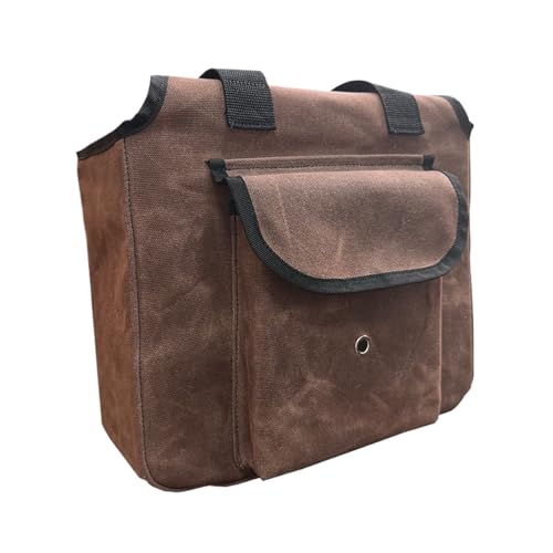 Bolsa de jardín, bolsa de transporte reforzada con múltiples bolsillos, bolsa de herramientas de jardín, para principiantes, entusiastas de paisajistas, hombres y mujeres, jardinería al aire libre