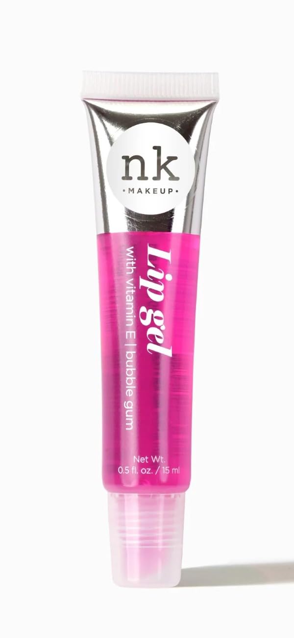 NIcka K New York 5 Pack Lip Gels: Rosehip, Cherry, Bubblegum, Strawberry, Argan - Bundled by Smart Cutie, Multicolor, 15 ml (Pack of 5) - Image 4