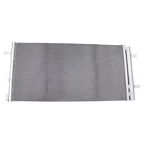 Image of TRQ A /C Condenser and Receiver Drier Assembly Compatible with 2013-16 Audi A4 13-16 A4 Quattro 13-14 A5 13-17 A5 Quattro 13-16 allroad 13-17 Q5 13-17 S5 15-17 Porsche Macan