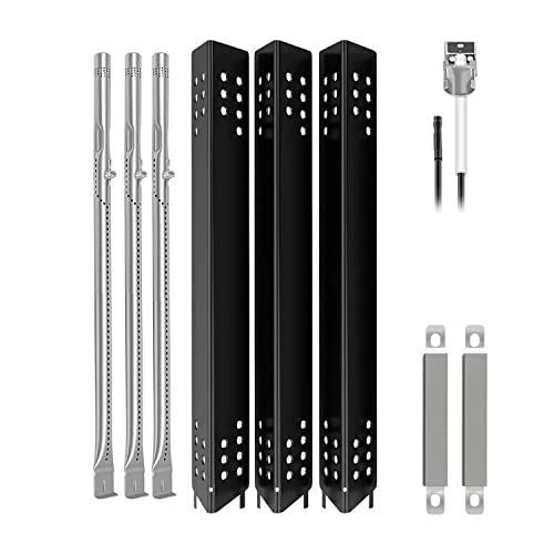 Bmmxbi 463335115 463435115 Grill Parts Kit For Charbroil 466434315 466335015 G4580018W1 Replacement Performance Grills 463464315 463234815 463437815 Heat Plate Shield Burner Tube #TOP1