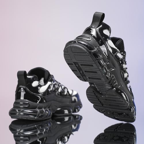 Image of Men's Walking Running Shoes Slip On Sneakers Non Slip Athletic Sports Tennis Fitness Casual Workout Gym Shoes Lightweight Trainers Fashion Soft Comfortable Shoe