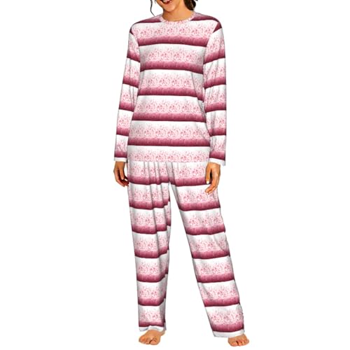 Pyjama rose ensemble extensible anti-serrage pour des nuits paisibles et douces