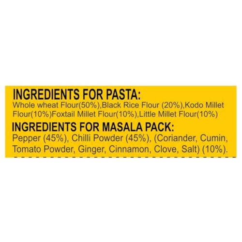 Image of Naturally Yours Black Rice Macaroni Pasta | Millet & Whole Wheat | High Protein, No Maida, Not Fried | No Onion No Garlic, Jain Friendly | Ready in 5 Minutes | 175g Pack (Pack of 3)