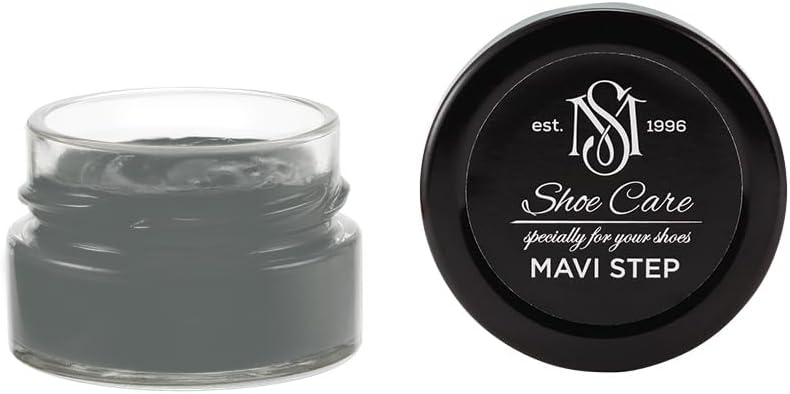 Nutritive Leather Spray - NCS S 6502-G Teal Graphite Grey - Deep Conditioning & Shoe Color Restoration for Smooth Leather by MAVI STEP - 1.70 fl oz / 50 ml