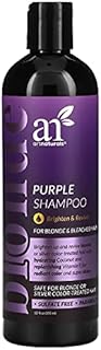 artnaturals Purple Shampoo for Blonde Hair - 12oz Sulfate Free & No Parabens Protects & Balances Color Tones Gray, Silver, Brunette, Highlights, Dyed or Bleached Hairs - Prevents Brassy Yellow