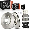 Frankberg Bremsensatz inkl. 2x Bremsscheiben + 4x Bremsbeläge Vorne Kompatibel mit Insignia A Sports Tourer G09 Insignia A G09 Replace# 13237751,22959104
