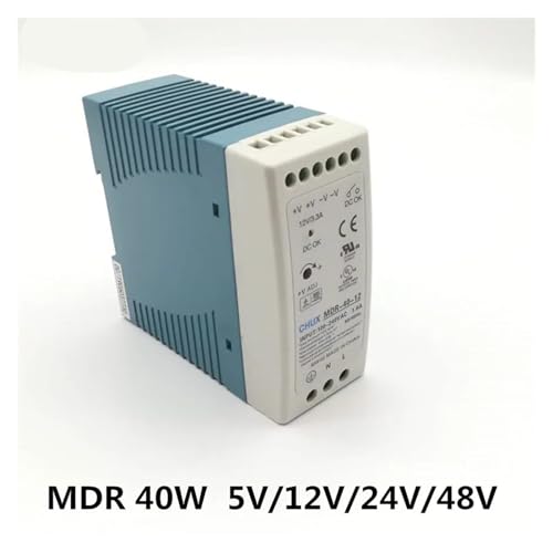 Alimentation à découpage 5V mdr-40w pour rail din industrielle