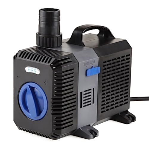 CHM GmbH® Teichpumpe 30 Watt Bachlaufpumpe Filterpumpe 4500l L/h Hmax. 4m