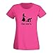 Produktbild JGA T-Shirt Das War's Hochzeit Junggesellenabschied 15 Farben Damen XS - 3XL Feier Party Bräutigam Braut Trauzeuge Malle Dance Party, Größenauswahl:M, Farbe/Logo:pink - Logo schwarz