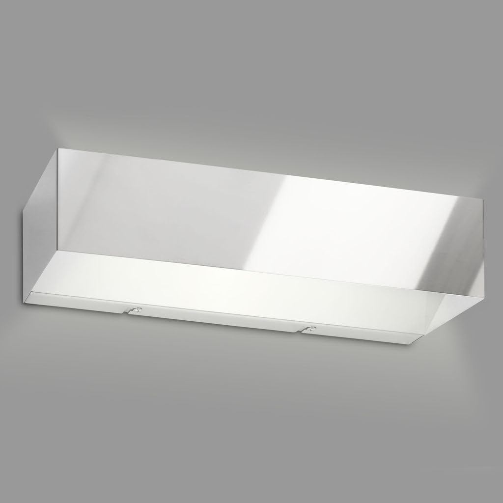 BRILONER - LED Badezimmer Wandleuchte, LED Wandlampe für den Innenbereich, Wandstrahler für den Außenbereich,, Schutzart IP44 gegen Spritzwasser, Chrom