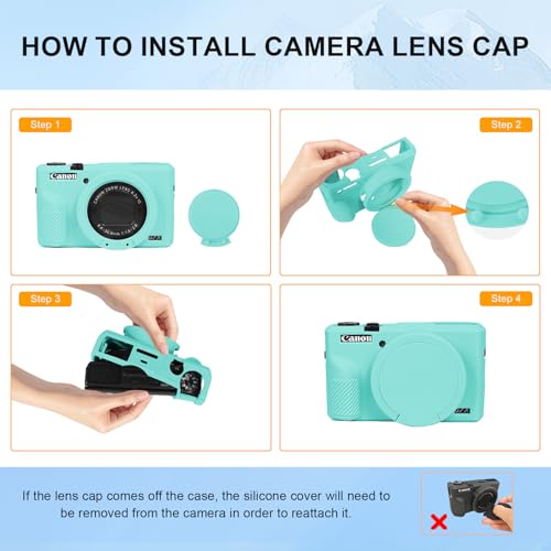 Funda protectora Easy Hood para Canon PowerShot G7X Mark II miniatura 2