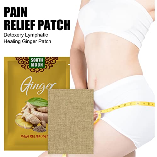 Herbal Ginger Patch, Easy to Use Natural Herbal Ginger Patch, Natural Ginger Body Pads Patches, Impr