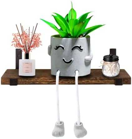 skycoo 1Pack Fake Plants in Cute Pots, Indoor Faux Plants Decorations Lifelike with Artificial Flowers for Office Bathroom Bedroom Living Room Kitchen Home Farmhouse Shelf Decor A1