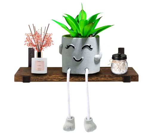 Skycoo 1Pack Fake Plants In Cute Pots, Indoor Faux Plants Decorations Lifelike With Artificial Flowers For Office Bathroom Bedroom Living Room Kitchen Home Farmhouse Shelf Decor A1 #TOP2