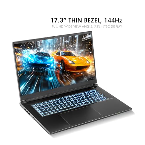 Image of Sager NP7571P Gaming Laptop, 17.3 inch FHD 144Hz, Intel Ultra 9 275HX, RTX 5070 8GB, 64GB RAM, 2TB Gen4 NVMe SSD, Win 11