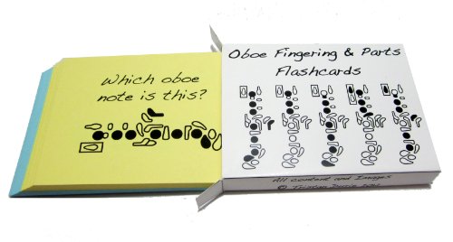 Oboe Fingerings & Oboe Parts Flashcard Set