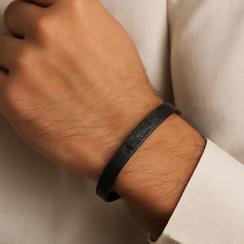 Image of University Trendz Stainless Steel Ayatul Kursi Bracelet | Arabic Islam Engraved | Adjustable Quran Bracelet For Men & Women- Ramazan Eid Gifts
