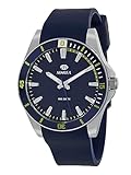 Marea B35351/3 Reloj Cuarzo Hombre Caja DE Acero Esfera Azul Y Verde Correa EN Caucho Azul