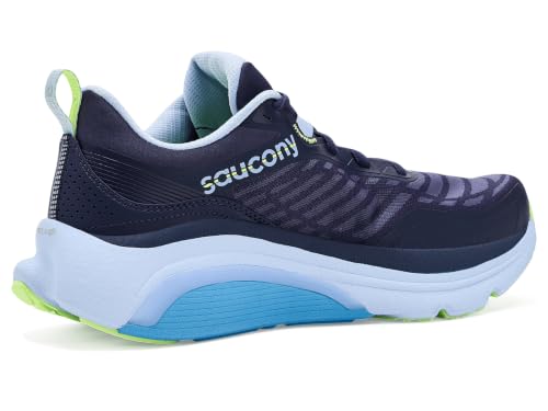 Image of Saucony Women's Endorphin Pro 5 Sneaker, Naval /Skyward, 9.5