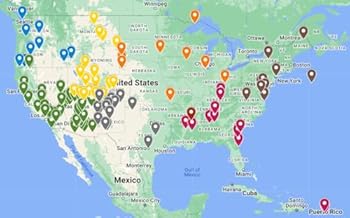 National Monuments Planner, Bucket List, & Journal - Gift for New Couples, Husbands, Adventurous Men, & Outdoor Explorers - For Coffee Tables, RVs, Road Trips, & Vacations - Spiral Bound Journal