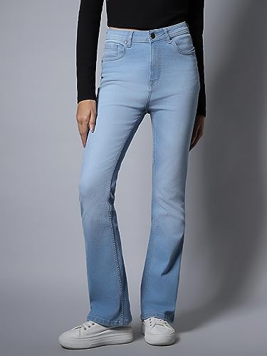 Image of HIGH Star Women's Bootcut Fit Mid Rise Jeans