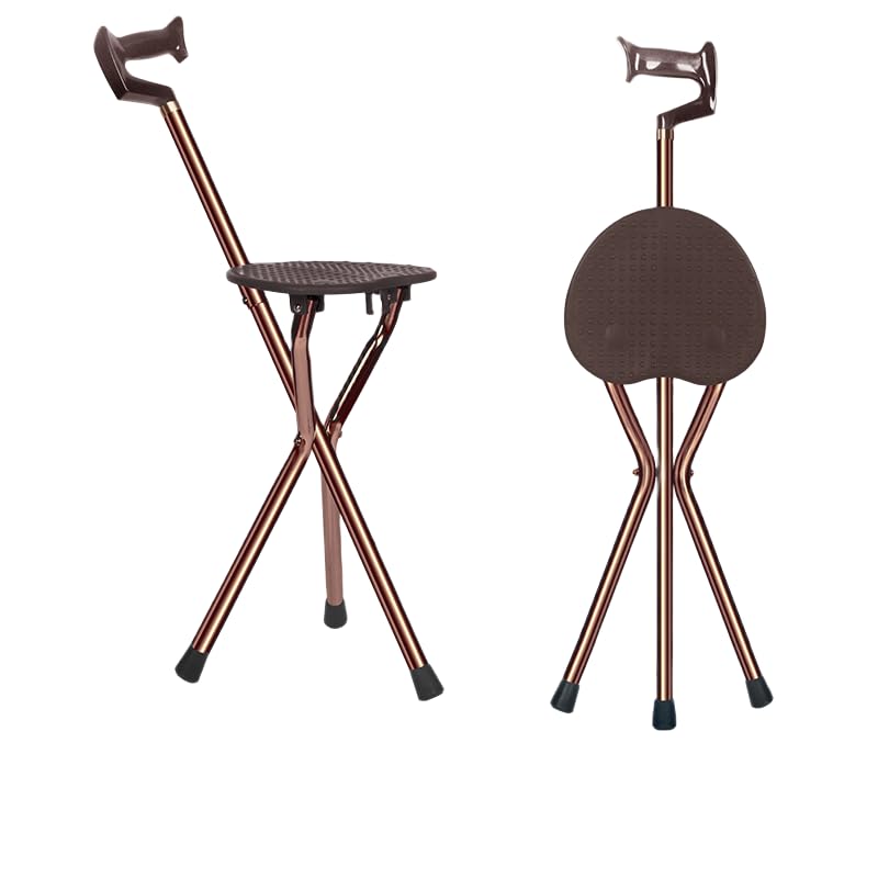 Amazon.co.jp: ステッキチェア 折りたたみ式 ウォーキング