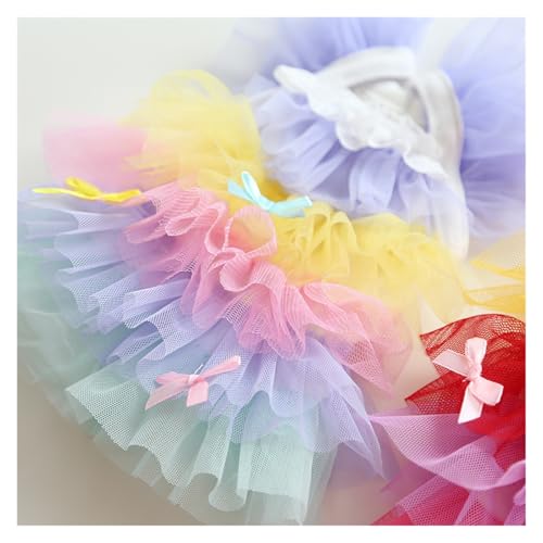 Robe de princesse en maille pour chien et chat en été taille M