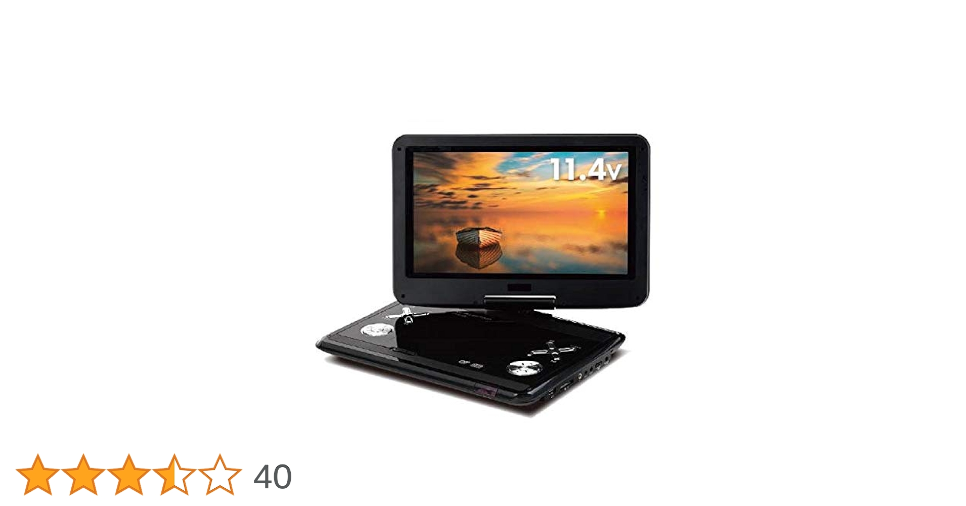 山善　Qriom CPD-M114R ポータブル　DVD プレイヤー 61yrEJQfh+L._AC_SY200_QL15_.jpg