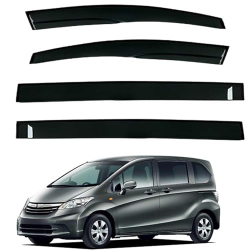 フリード ドアバイザー 雨天時通気性向上