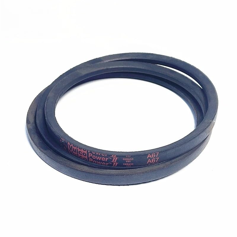 Moto trasmissione Cinghie A124 A125 A126 A127 A128 Cinghia Trapezoidale Gomma Per Trasmissione Industriale Macchinari Pesanti(A127)