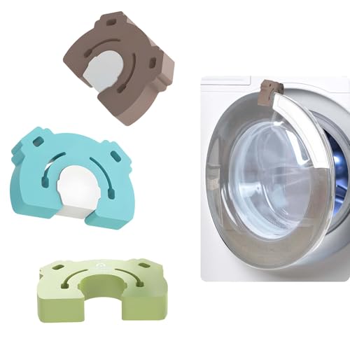 3 Pcs Washer Door Prop –Keep Front Load Washing Machine Door Prop Open, Prevent Odors, Easy to Use for Laundry Dishwasher and Dryer