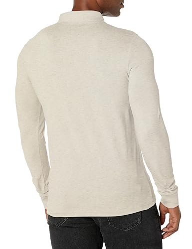 BOSS Men's Square Patch Logo Slim Fit Long Sleeve Polo Shirt2