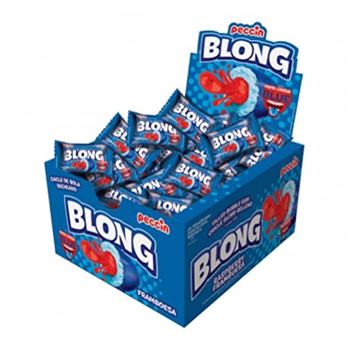 KREMTIK - Blong Chicles Rellenos Líquido | Sabores Surtidos: Menta, Hierbabuena, Sandia, Energy, Yogur de Fresa, Black, Frambuesa Blue, Fresa o Tutti Frutti (Frambuesa)