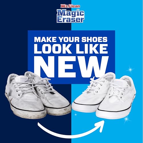 Mr. Clean Magic Eraser Extra Durable, Cleaning Pads with Durafoam, 10 Count