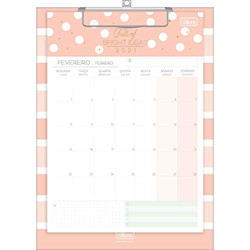 Calendário Planner Prancheta Soho 2021, Tilibra, 530077