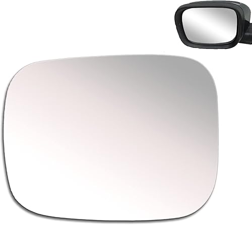 Miniatura 2 de ReYee Espejo lateral de cristal para Volvo V70 2007-2010 2007-2010 XC70 2007-2014 XC90 Driver lado izquierdo espejo reemplazo de vidrio sin placa de
