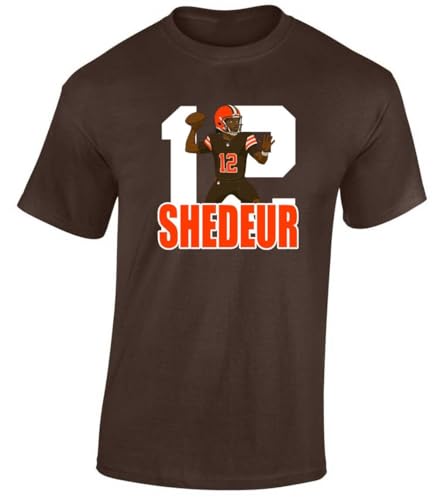Shedeur 12 Cleveland TD Shirt T-Shirt Adult 3XL Brown