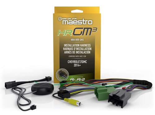 Idatalink Maestro for Compatible GM and Chevrolet Vehicles (2014+) HRN-HRR-GM3 Plug and Play Installation Harness with Speaker - Headunit Adpater Ready by MAESTRO - Used condition - US$84.08