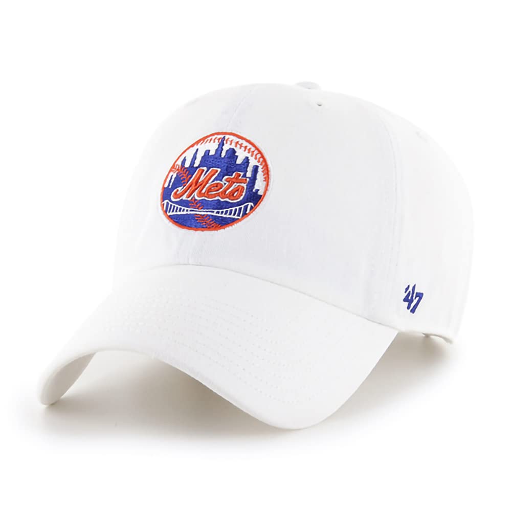 York Mets White Cooperstown Clean Up 