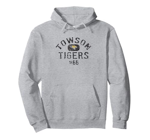 Towson Tigers 1866 Vintage Logo Pullover Hoodie
