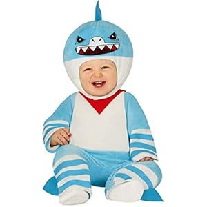 Fiestas Guirca, S.L. Disfraz de Tiburón Little para bebé