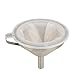ATPWONZ Food Filter Jam Straining Set Strainer for 5 Inch Kitchen Funnel (400 Mesh)