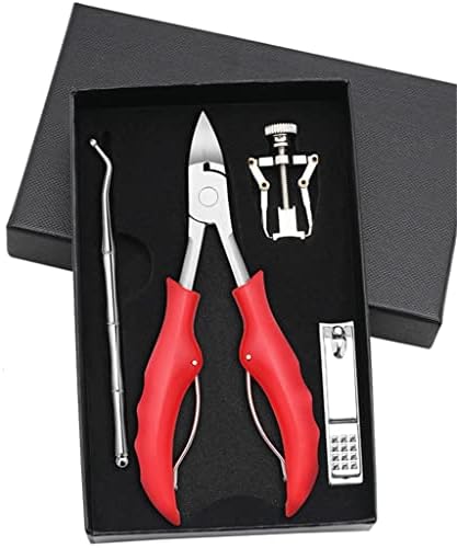 BKDFD Toenail Cutters Pedicure Manicure Tools Straightening Clip Ingrown Toenail Corrector Foot Nail Care Tools (Color : White-Dinosaur Doodle4, Size : 1set)