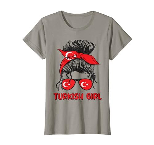 Turkiye Girl Turquía niñas Turk kizi mujer bandera turca Camiseta