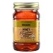 USDA Organic Mountain Ridge Honey - 22 oz of 100% Pure Raw Honey in Glass Mason Jar.
