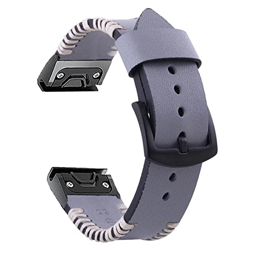 Bracelet 22mm pour Garmin Fenix 6 et Pro en agate naturelle silicone
