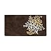 Spring Flowers Laser Engraved Leatherette Checkbook Cover